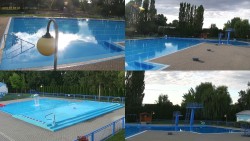 Areál koupaliště Hulín - sdružené snímky