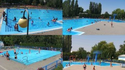 Areál koupaliště Hulín - sdružené snímky