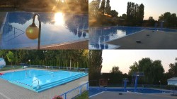 Areál koupaliště Hulín - sdružené snímky