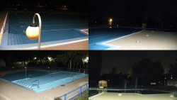 Areál koupaliště Hulín - sdružené snímky