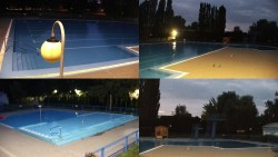 Areál koupaliště Hulín - sdružené snímky