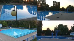 Areál koupaliště Hulín - sdružené snímky