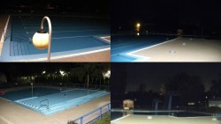 Areál koupaliště Hulín - sdružené snímky