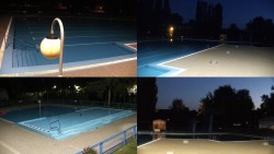 Areál koupaliště Hulín - sdružené snímky