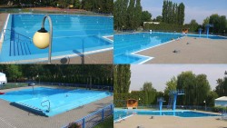 Areál koupaliště Hulín - sdružené snímky