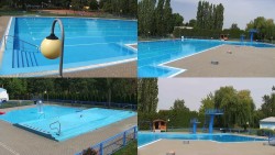 Areál koupaliště Hulín - sdružené snímky