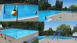 Areál koupaliště Hulín - sdružené snímky