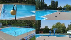 Areál koupaliště Hulín - sdružené snímky