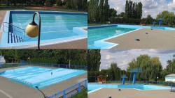 Areál koupaliště Hulín - sdružené snímky