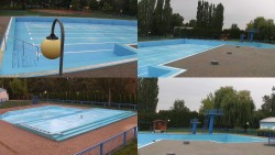 Areál koupaliště Hulín - sdružené snímky