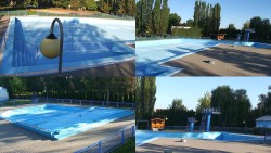 Areál koupaliště Hulín - sdružené snímky