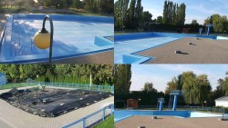 Areál koupaliště Hulín - sdružené snímky