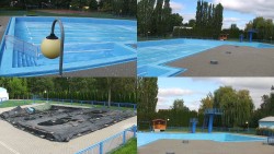 Areál koupaliště Hulín - sdružené snímky