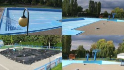 Areál koupaliště Hulín - sdružené snímky