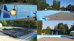 Areál koupaliště Hulín - sdružené snímky