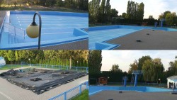 Areál koupaliště Hulín - sdružené snímky