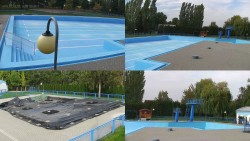 Areál koupaliště Hulín - sdružené snímky