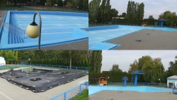 Areál koupaliště Hulín - sdružené snímky