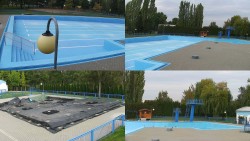 Areál koupaliště Hulín - sdružené snímky