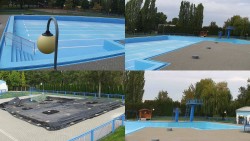 Areál koupaliště Hulín - sdružené snímky