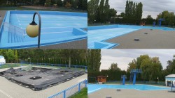 Areál koupaliště Hulín - sdružené snímky