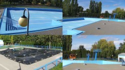 Areál koupaliště Hulín - sdružené snímky