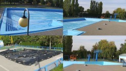 Areál koupaliště Hulín - sdružené snímky