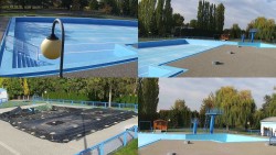 Areál koupaliště Hulín - sdružené snímky