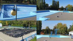 Areál koupaliště Hulín - sdružené snímky