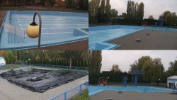 Areál koupaliště Hulín - sdružené snímky