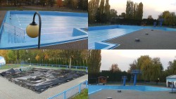 Areál koupaliště Hulín - sdružené snímky