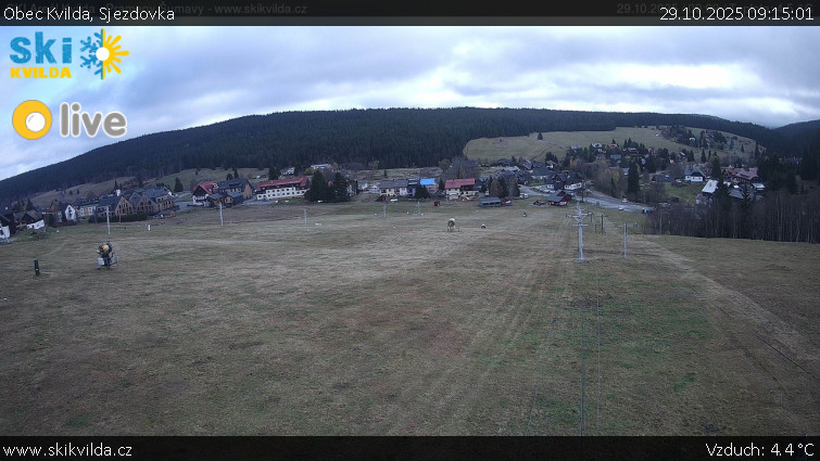 Obec Kvilda - Sjezdovka - 29.10.2025 v 09:15 Obec Kvilda - Sjezdovka - 29.10.2025 v 09:15