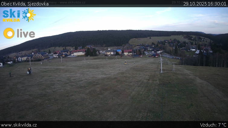 Obec Kvilda - Sjezdovka - 29.10.2025 v 16:30 Obec Kvilda - Sjezdovka - 29.10.2025 v 16:30