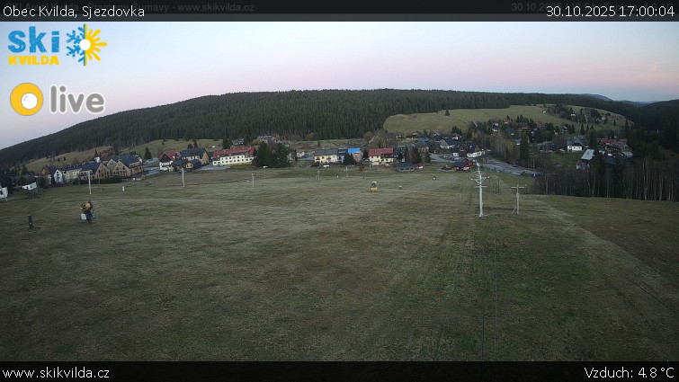 Obec Kvilda - Sjezdovka - 30.10.2025 v 17:00 Obec Kvilda - Sjezdovka - 30.10.2025 v 17:00