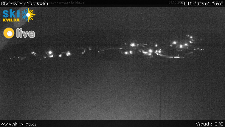 Obec Kvilda - Sjezdovka - 31.10.2025 v 01:00 Obec Kvilda - Sjezdovka - 31.10.2025 v 01:00