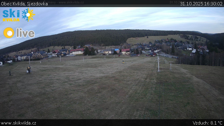 Obec Kvilda - Sjezdovka - 31.10.2025 v 16:30 Obec Kvilda - Sjezdovka - 31.10.2025 v 16:30