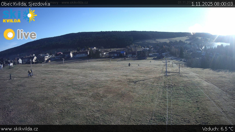 Obec Kvilda - Sjezdovka - 1.11.2025 v 08:00 Obec Kvilda - Sjezdovka - 1.11.2025 v 08:00