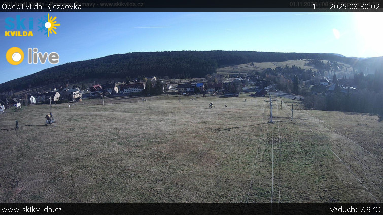 Obec Kvilda - Sjezdovka - 1.11.2025 v 08:30 Obec Kvilda - Sjezdovka - 1.11.2025 v 08:30