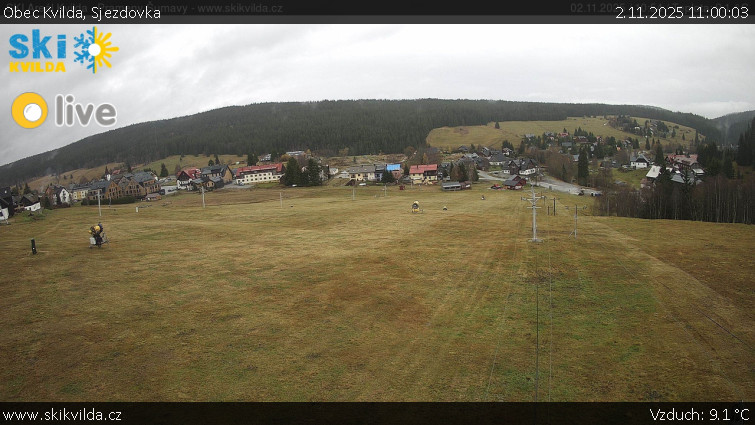 Obec Kvilda - Sjezdovka - 2.11.2025 v 11:00 Obec Kvilda - Sjezdovka - 2.11.2025 v 11:00