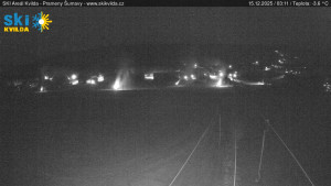 Obec Kvilda - Sjezdovka - 15.12.2025 v 03:15 Obec Kvilda - Sjezdovka - 15.12.2025 v 03:15