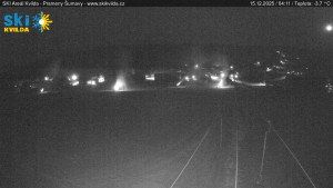 Obec Kvilda - Sjezdovka - 15.12.2025 v 04:15 Obec Kvilda - Sjezdovka - 15.12.2025 v 04:15