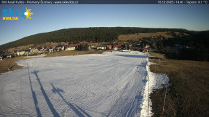 Obec Kvilda - Sjezdovka - 15.12.2025 v 14:45 Obec Kvilda - Sjezdovka - 15.12.2025 v 14:45