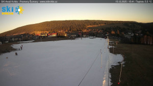 Obec Kvilda - Sjezdovka - 15.12.2025 v 15:45 Obec Kvilda - Sjezdovka - 15.12.2025 v 15:45