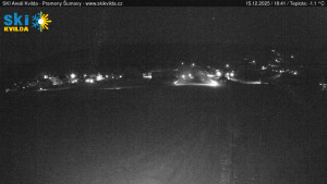 Obec Kvilda - Sjezdovka - 15.12.2025 v 18:45 Obec Kvilda - Sjezdovka - 15.12.2025 v 18:45