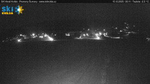 Obec Kvilda - Sjezdovka - 15.12.2025 v 20:15 Obec Kvilda - Sjezdovka - 15.12.2025 v 20:15