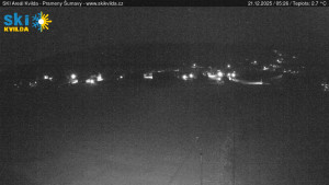 Obec Kvilda - Sjezdovka - 21.12.2025 v 05:30 Obec Kvilda - Sjezdovka - 21.12.2025 v 05:30