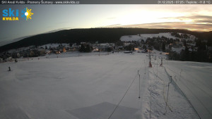 Obec Kvilda - Sjezdovka - 31.12.2025 v 07:30 Obec Kvilda - Sjezdovka - 31.12.2025 v 07:30