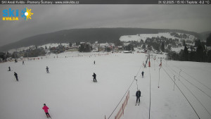 Obec Kvilda - Sjezdovka - 31.12.2025 v 15:15 Obec Kvilda - Sjezdovka - 31.12.2025 v 15:15