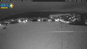 Obec Kvilda - Sjezdovka - 1.1.2026 v 01:30 Obec Kvilda - Sjezdovka - 1.1.2026 v 01:30