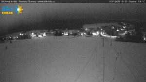 Obec Kvilda - Sjezdovka - 1.1.2026 v 02:00 Obec Kvilda - Sjezdovka - 1.1.2026 v 02:00